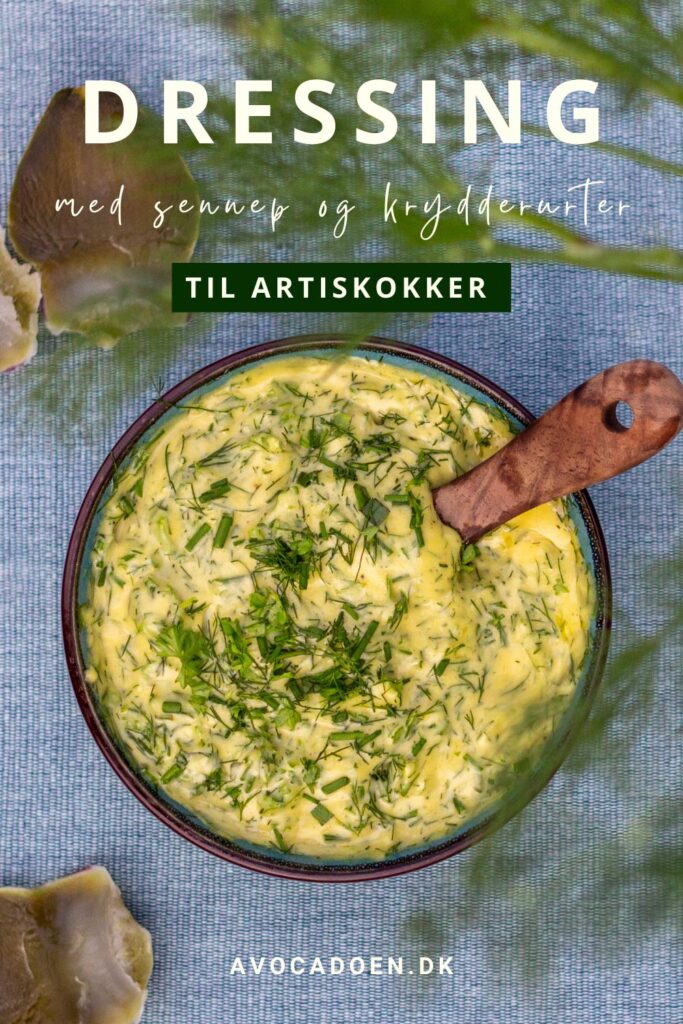 Dressing til artiskokker med sennep og krydderurter