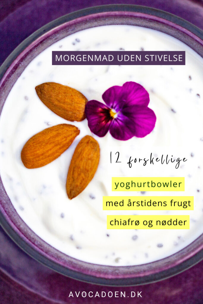 Yoghurtbowle med chia og nødder