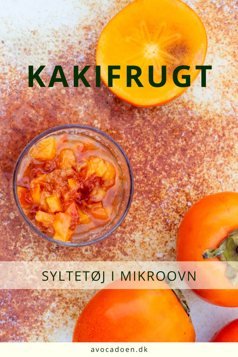 Syltetøj af kakifrugt