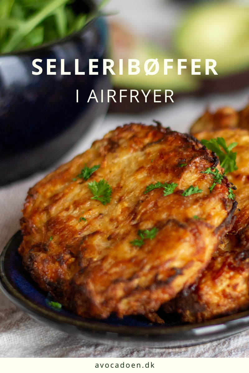 Selleribøffer tilberedt i airfryer